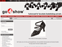 Tablet Screenshot of go4show.de